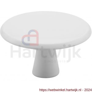Hermeta 3753 meubelknop rond 40 mm met bout M4 wit - H20101069 - afbeelding 1