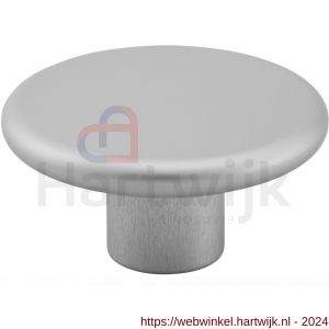Hermeta 3755 meubelknop rond 50 mm mat naturel EAN sticker - H20101074 - afbeelding 1