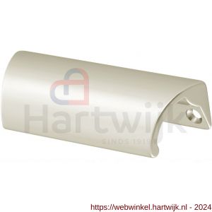 Hermeta 4089 ladegreep 90 mm opschroevend nieuw zilver EAN sticker - H20101057 - afbeelding 1