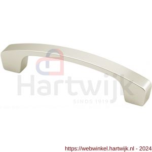 Hermeta 4193 lade- en meubelgreep 110 mm 2x M5 nieuw zilver EAN sticker - H20101098 - afbeelding 1