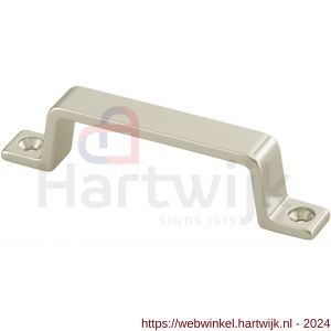 Hermeta 4200 hand- en meubelgreep 90 mm opschroevend nieuw zilver EAN sticker - H20101107 - afbeelding 1