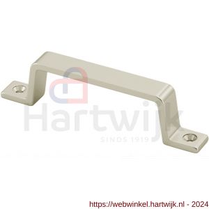 Hermeta 4201 hand- en meubelgreep 110 mm opschroevend nieuw zilver EAN sticker - H20101115 - afbeelding 1