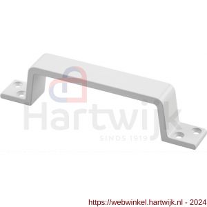 Hermeta 4203 hand- en meubelgreep 150 mm opschroevend wit EAN sticker - H20101120 - afbeelding 1