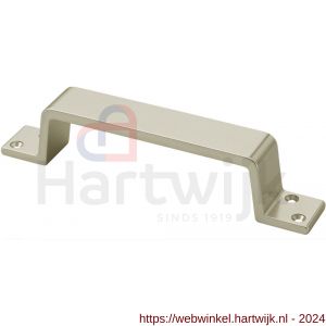 Hermeta 4205 hand- en meubelgreep 200 mm opschroevend nieuw zilver EAN sticker - H20101133 - afbeelding 1