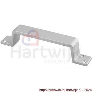 Hermeta 4205 hand- en meubelgreep 200 mm opschroevend mat naturel EAN sticker - H20101132 - afbeelding 1