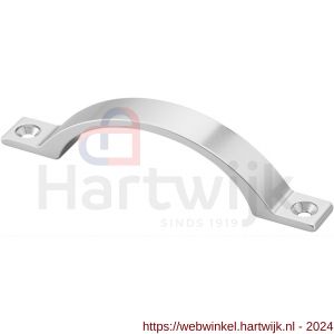 Hermeta 4221 hand- en meubelgreep 96 mm opschroevend naturel EAN sticker - H20101137 - afbeelding 1