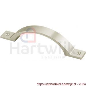 Hermeta 4223 hand- en meubelgreep 160 mm opschroevend nieuw zilver EAN sticker - H20101148 - afbeelding 1
