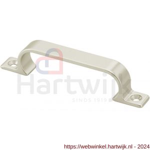 Hermeta 4231 hand- en meubelgreep 96 mm opschroevend nieuw zilver EAN sticker - H20101153 - afbeelding 1