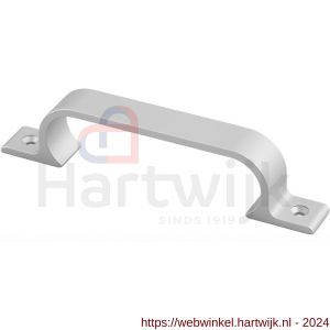 Hermeta 4232 hand- en meubelgreep 128 mm opschroevend mat naturel EAN sticker - H20101160 - afbeelding 1