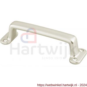 Hermeta 4257 hand- en meubelgreep 160 mm opschroevend nieuw zilver EAN sticker - H20101181 - afbeelding 1