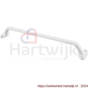 Hermeta 4270 hand- en meubelgreep 400 mm opschroevend wit EAN sticker - H20101933 - afbeelding 1