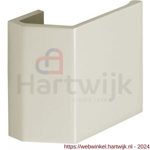 Hermeta 4310 deurduwer 80x90 mm 2x 8,5 mm nieuw zilver EAN sticker - H20100131 - afbeelding 1