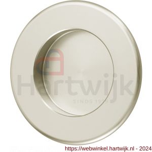 Hermeta 4554 schuifdeurkom rond 52 mm bieuw zilver EAN sticker - H20100182 - afbeelding 1