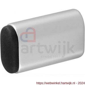 Hermeta 4704 deurbuffer ovaal 60 mm naturel EAN sticker - H20100099 - afbeelding 1