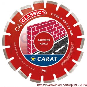 Carat diamant zaagblad CA Classic 350x20,00 mm baksteen en asfalt - H32600417 - afbeelding 1