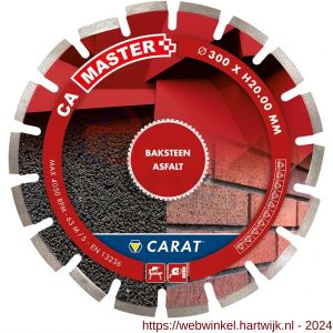 Carat diamant zaagblad CA Master 300x25,40 mm baksteen en asfalt - H32600523 - afbeelding 1