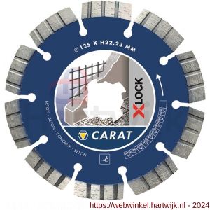 Carat diamant zaagblad doorslijper CC X-Lock DS-3500 beton - H32600738 - afbeelding 2