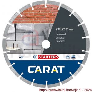 Carat diamant zaagblad CE Starter Universeel 115x22,23 mm universeel gebruik - H32600462 - afbeelding 1