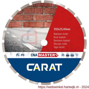 Carat diamant zaagblad CNA Master 500x25,40 mm baksteen en asfalt - H32600369 - afbeelding 1