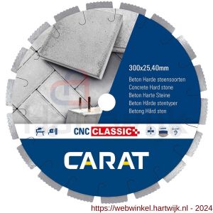 Carat diamant zaagblad CNC Classic 300x25,40 mm beton en harde materialen - H32600371 - afbeelding 1