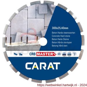Carat diamant zaagblad CRB Master 300x22,23 mm beton en harde materialen - H32600532 - afbeelding 1