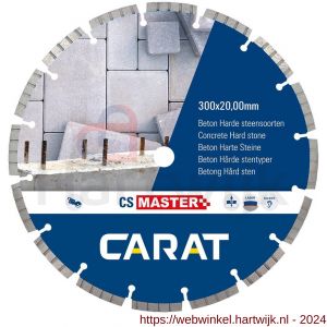 Carat diamant zaagblad CS Master 350x25,40 mm beton en harde materialen - H32600545 - afbeelding 1