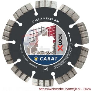 Carat diamant zaagblad X-Lock 125x22,23 mm universeel - H32600749 - afbeelding 2