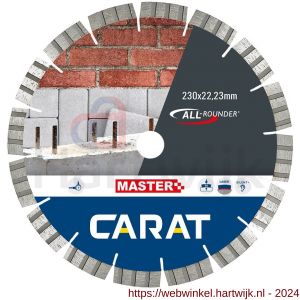 Carat diamant zaagblad Laser All-Rounder Master 230x22,23 mm universeel gebruik - H32600474 - afbeelding 1
