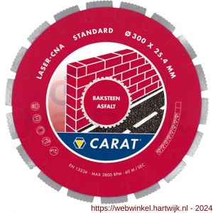 Carat diamant zaagblad CNA 700x25,40 mm baksteen, kalksteen en asfalt - H32600486 - afbeelding 1