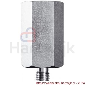 Carat diamantboor adapter M16 uitwendig mm x 5/4 inch UNC inwendig - H32600227 - afbeelding 1