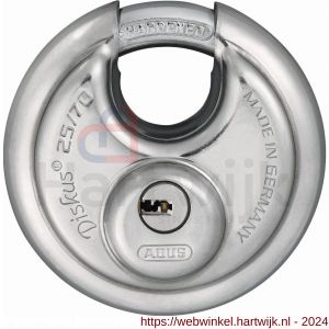 Abus discusslot RVS EC cilinder 25/70 KA 7342 - H21700916 - afbeelding 1