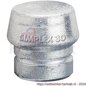 Halder 3209 hamer dop Simplex metaal 60 mm - H40600424 - afbeelding 1