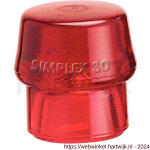 Halder 3206 hamer dop Simplex plastic 60 mm - H40600409 - afbeelding 1