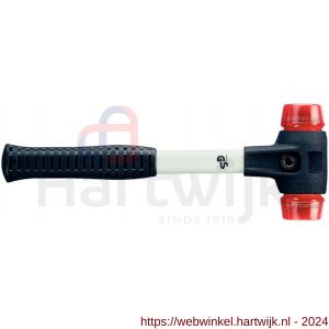 Halder 3706 hamer Simplex fiber steel plastic 60 mm - H40600078 - afbeelding 1