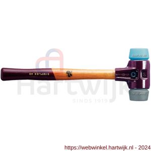 Halder 3013 hamer Simplex TPE-Mid-Soft 60 mm - H40600119 - afbeelding 1