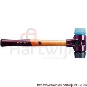Halder 3012 hamer Simplex rubber-Soft 30 mm - H40600112 - afbeelding 1