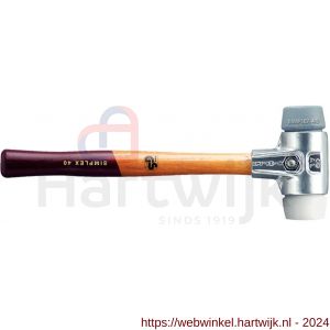 Halder 3137 hamer Simplex aluminium TPE-Mid-Superplastic 30 mm - H40600320 - afbeelding 1