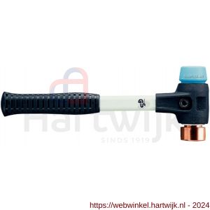 Halder 3714 hamer Simplex fiber steel Soft-koper 30 mm - H40600338 - afbeelding 1