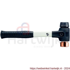 Halder 3724 hamer Simplex fiber steel rubber-koper 30 mm - H40600344 - afbeelding 1