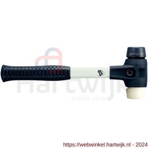 Halder 3728 hamer Simplex fiber steel rubber-nylon 50 mm - H40600353 - afbeelding 1