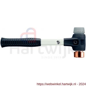 Halder 3734 hamer Simplex fiber steel TPE-Mid-koper 30 mm - H40600356 - afbeelding 1
