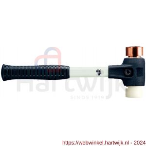 Halder 3748 hamer Simplex fiber steel koper-nylon 30 mm - H40600362 - afbeelding 1