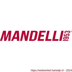Mandelli1953 770 Nadir deurkruk op langschild blind messing gepolijst - H21018333 - afbeelding 1