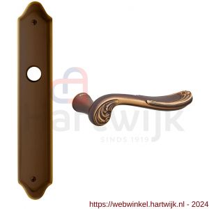 Mandelli1953 1020 BB72 Lord deurkruk op langschild BB72 mat brons - H21014606 - afbeelding 1