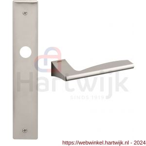 Mandelli1953 1030 BB56 Link deurkruk op langschild 240x40 mm BB56 mat nikkel - H21015069 - afbeelding 1