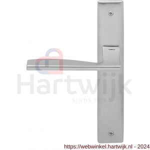 Mandelli1953 1030L BB72 Link deurkruk gatdeel linkswijzend op langschild BB72 mat chroom - H21018516 - afbeelding 1