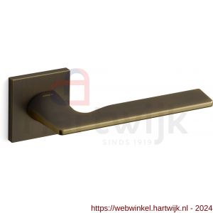 Mandelli1953 1461 Kiri deurkruk op rozet 50x50x6 mm mat brons - H21009078 - afbeelding 1