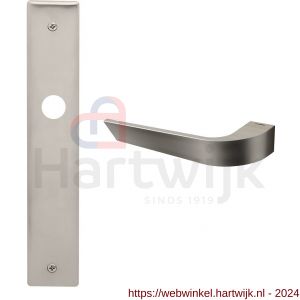Mandelli1953 1500L PC72 Nuria deurkruk gatdeel linkswijzend op langschild 240x40 mm PC72 mat nikkel - H21016395 - afbeelding 1