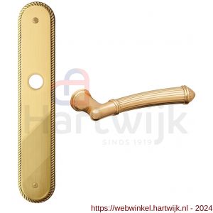 Mandelli1953 1510 BB56 Aurora deurkruk op langschild 259x48 mm BB56 24k goud - H21014742 - afbeelding 1