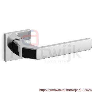 Mandelli1953 1601 fenix deurkruk op rozet 50x50x6 mm chroom - H21009085 - afbeelding 1